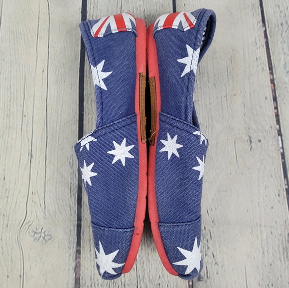 WEI DENG | union jack stars slipon flats canvas shoes - Picture 3 of 9